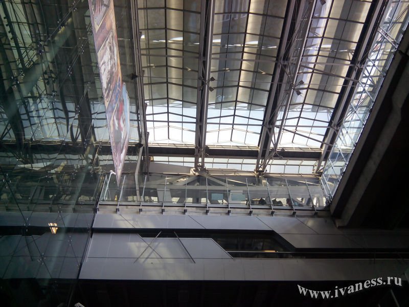 Аэропорт Суварнабхуми, вид снизу